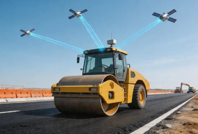 Dynapac GNSS compaction mapping